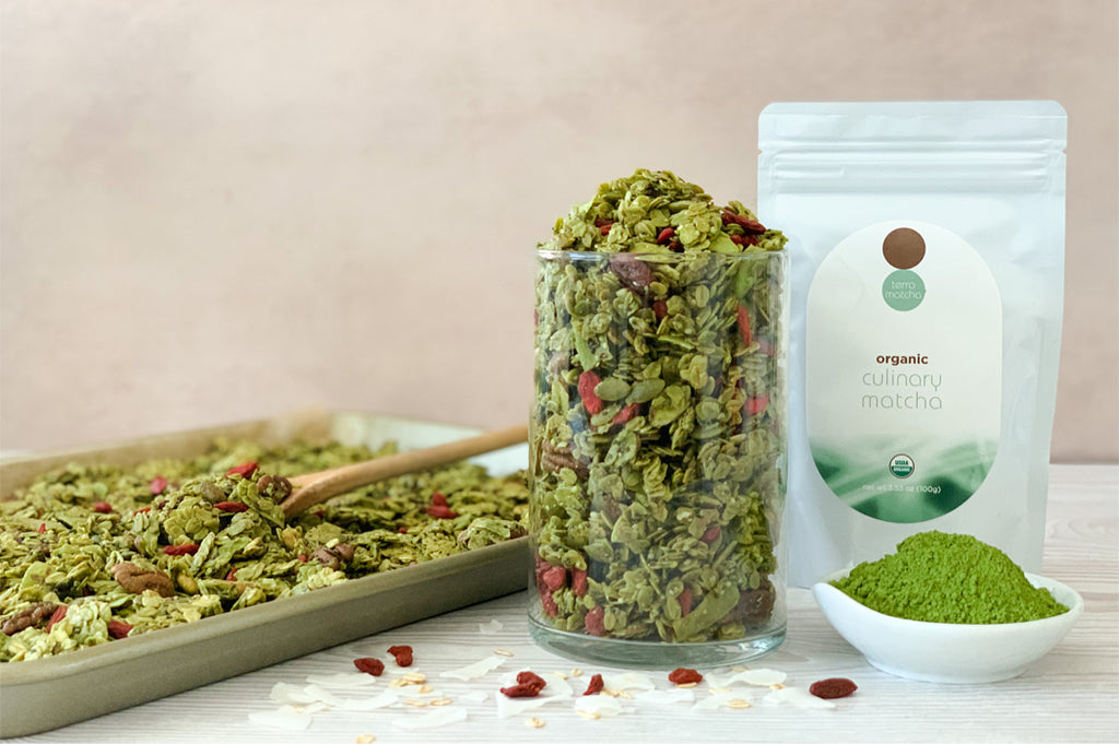 matcha granola